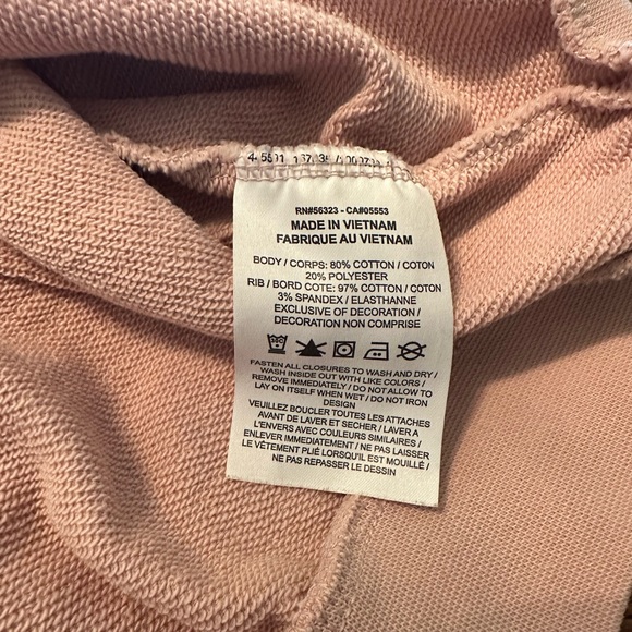 Women’s XS Nike Pink 1/4 Zip Crop Sweatshirt - Picture 7 of 7